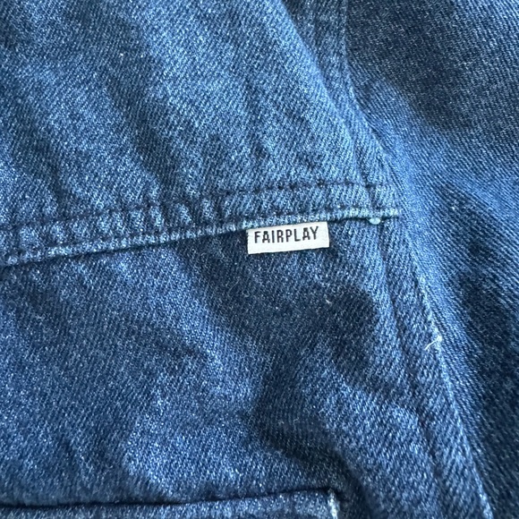 FairPlay Denim Jacket with Frayed Hems - Picture 4 of 6